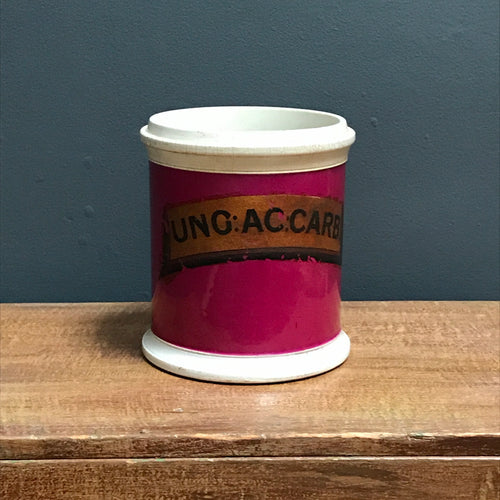 SOLD - Rare Antique Ceramic Chemist/Apothecary Jar