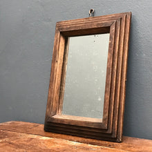 SOLD - Vintage aged glass Mirror