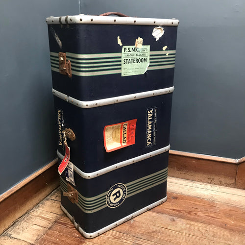 SOLD - Vintage Steamer Travel Trunk