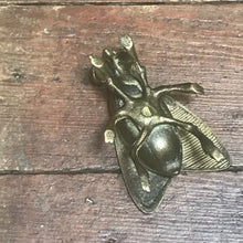 SOLD - Vintage Brass Fly Vesta Matchbox Paperweight