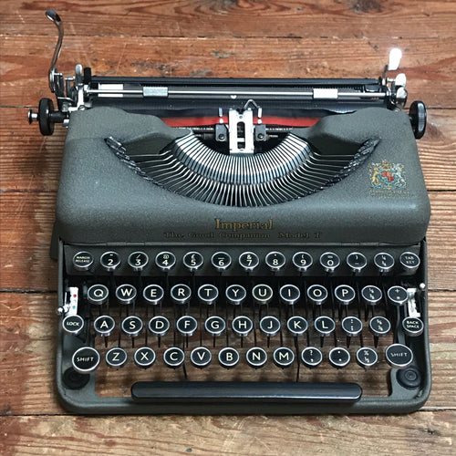 SOLD - Imperial ‘The Good Companion’ Model T Typewriter