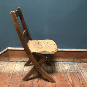 SOLD - Child’s Vintage Folding Chair