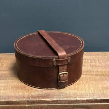 SOLD - Edwardian Leather Collar Box