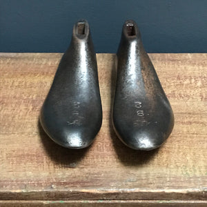SOLD - Steel Shoe Last (Left)