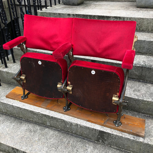 SOLD - 1930’s Art Deco Oxford Theatre Seats