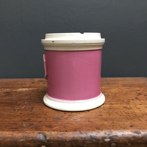 SOLD - Rare Small Antique Ceramic Chemist/Apothecary Jar