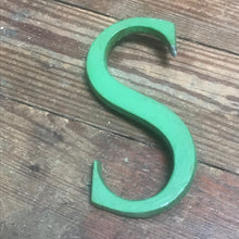 SOLD - Metal 3D "S" Letter Font