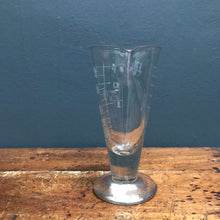 SOLD - Vintage Chemist Glass Apothecary Measure