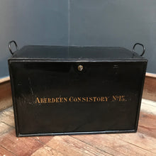 SOLD - Metal Deed Box: Aberdeen Consistory No. 13
