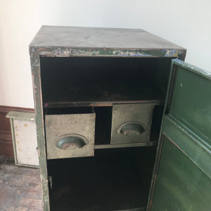 SOLD - Industrial Metal Cabinet