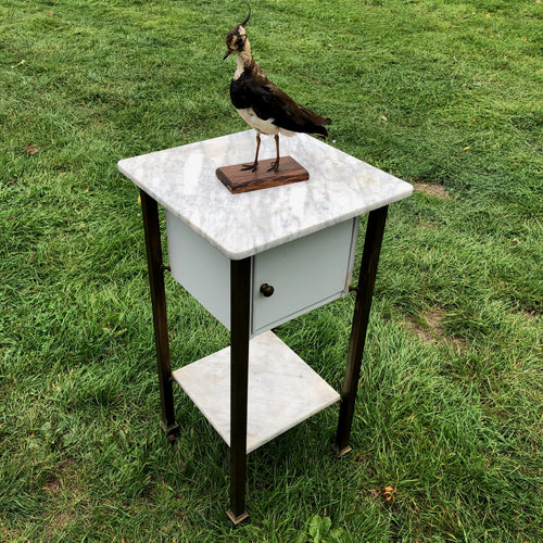 SOLD - Vintage French Marble & Brass Dentist/Medical Table