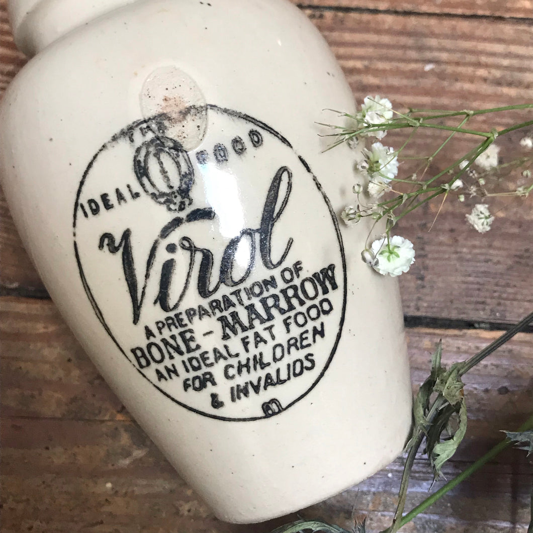 SOLD - Large Antique Virol Jar