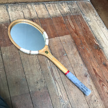 SOLD - Vintage “Dunlop” Tennis Racket Mirror