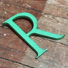 SOLD - Metal 3D "R” Letter Font