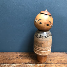 SOLD - Japanese Wooden Hand Painted Kokeshi Doll
