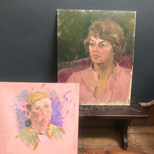 SOLD - Original Oil Painting Portrait of Woman
