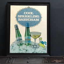 SOLD - Vintage Babysham Mirror