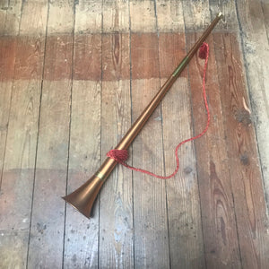 SOLD - Copper & Brass Hunting Horn