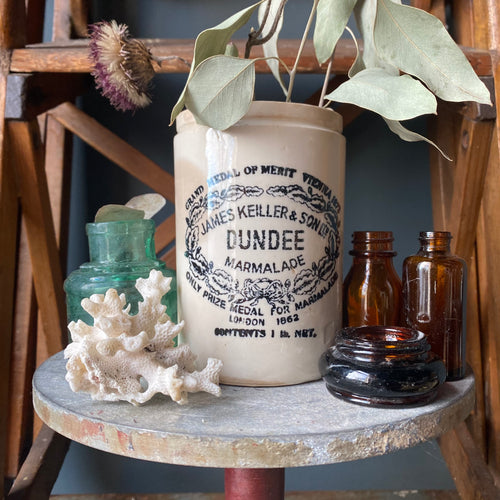 SOLD - Vintage James Keiller & Sons Marmalade Jar