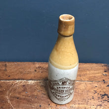 SOLD - Vintage John Milne Stonehaven Stoneware Ginger Beer Bottle