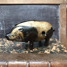 SOLD - 1920s Tin Toy Pig