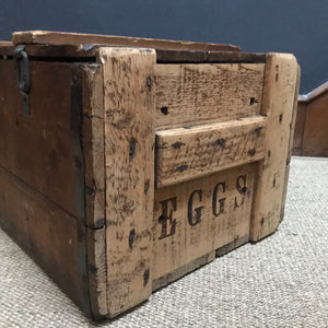 SOLD - Vintage Egg Transportation Box