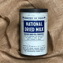SOLD - Vintage National Dried Milk Tin