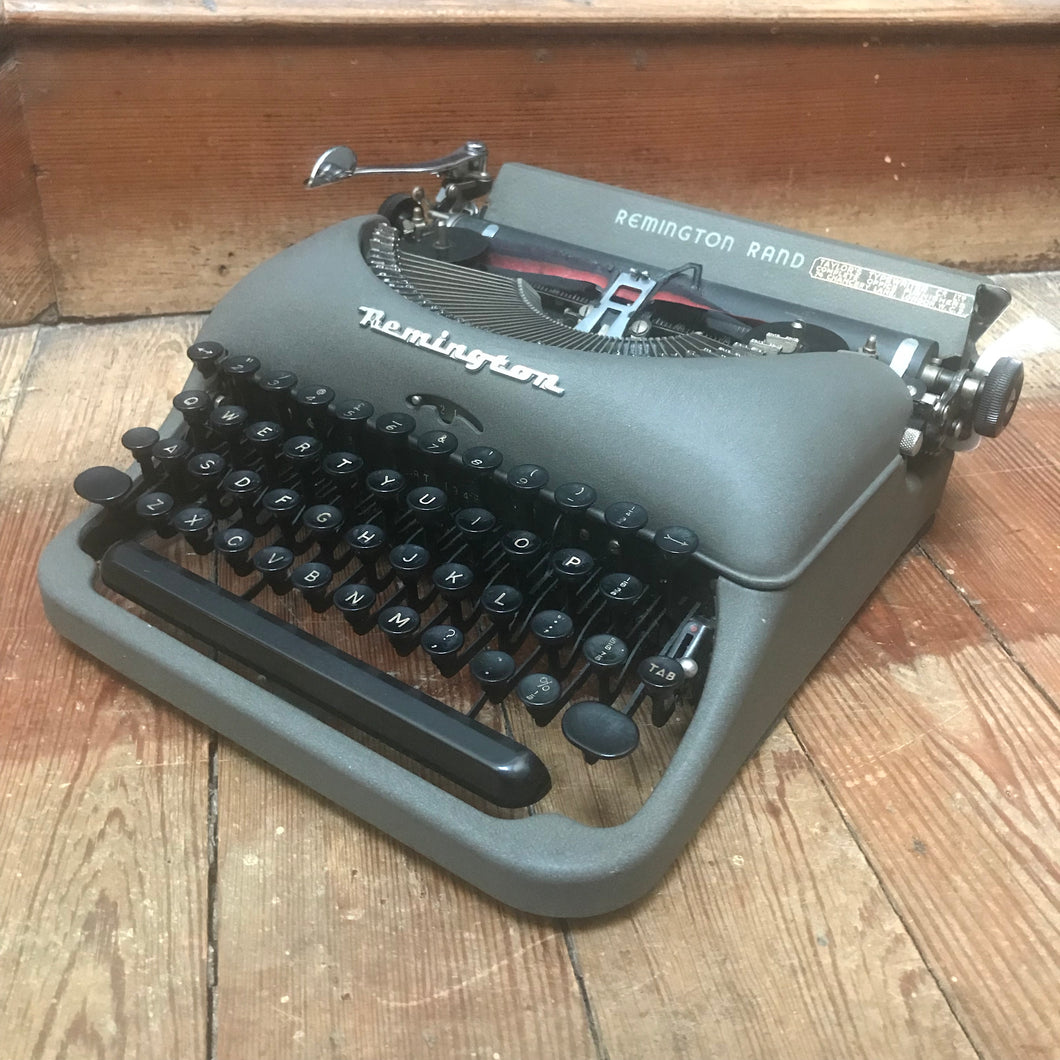 SOLD - Vintage Remington Rand Typewriter