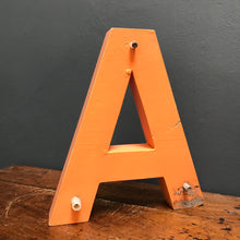SOLD - Wooden 3D "A” Letter Font