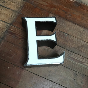 Vintage Metal 'E' Letter Font photo 3 | PamPicks