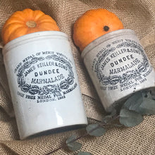 SOLD - Large Vintage James Keiller & Sons Marmalade Jar