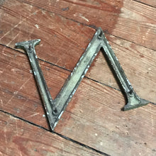 SOLD - Metal 3D "N" Letter Font