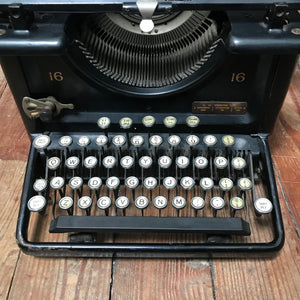 SOLD - Vintage Rare Remington 16 Typewriter
