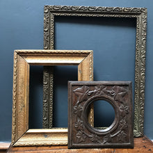 SOLD - Small Vintage Ornate Gold Gilt Wooden Picture  Frame