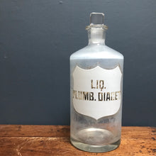 SOLD - Large Victorian Chemist/Apothecary Glass Bottle