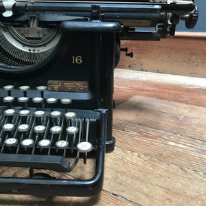 SOLD - Vintage Rare Remington 16 Typewriter