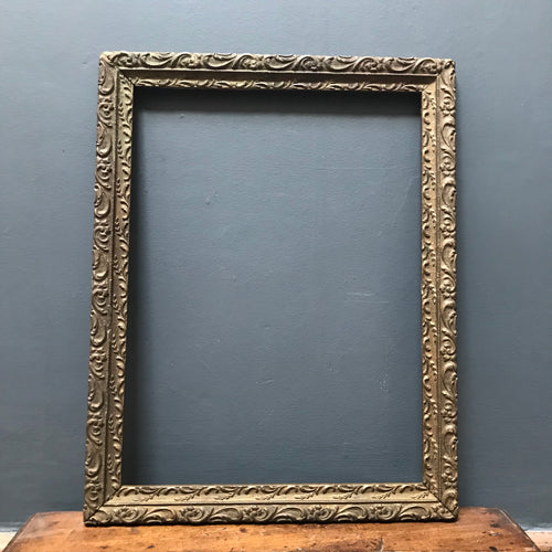 SOLD - Vintage Ornate Gold Gilt Wooden Picture  Frame