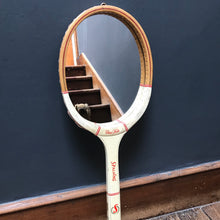 SOLD - Vintage "Starlite/Spalding" Tennis Racket Mirror