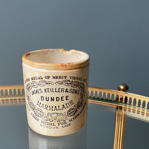 SOLD- Antique James Keiller & Sons Marmalade Jar