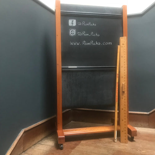 SOLD - Vintage School Blackboard