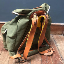 SOLD - Vintage Canvas Rucksack Bag