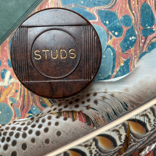 SOLD - Vintage Bakelite Stud Box