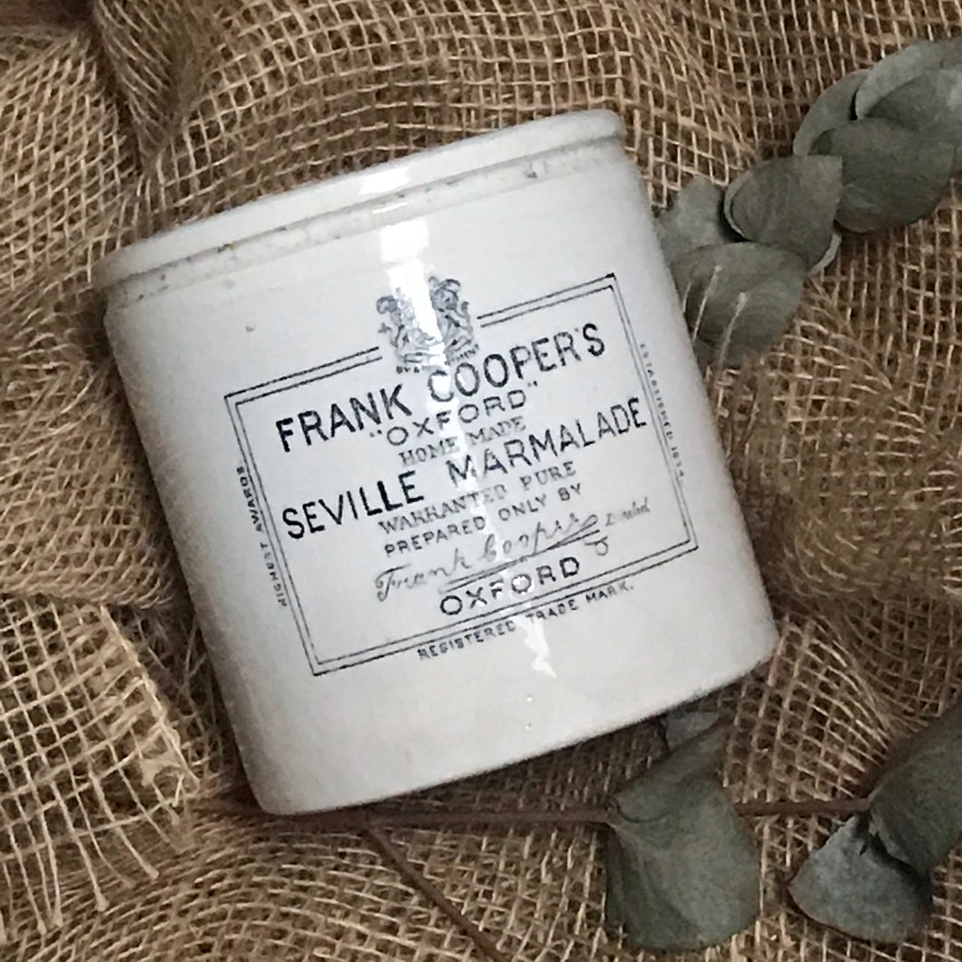 SOLD - Vintage Frank Cooper, Oxford Marmalade Jar