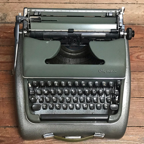 SOLD - Vintage West German Olympia Typewriter