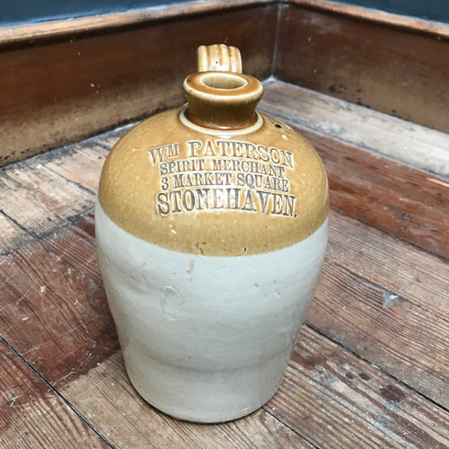 SOLD - Vintage Stonehaven Stoneware Wine Flaggon