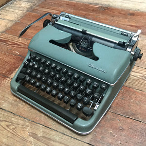SOLD - Vintage West German Olympia Typewriter
