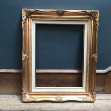 SOLD - Vintage Ornate Gold Gilt Wooden Picture Frame