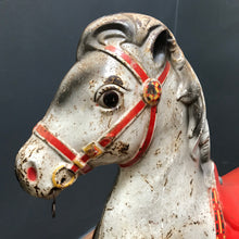 SOLD - Vintage Mobo Ride Along Tin Horse