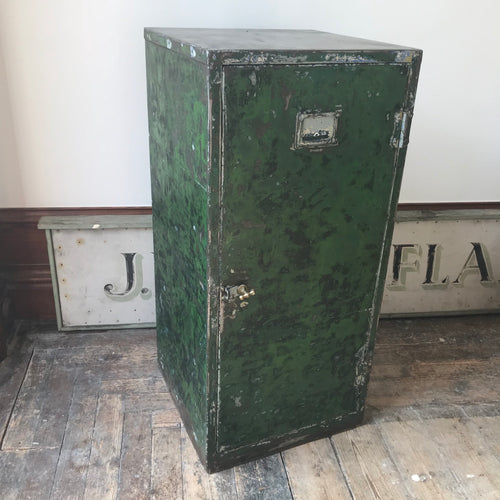 SOLD - Industrial Metal Cabinet