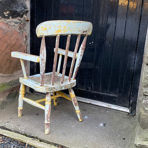 SOLD - Antique Child’s Spindle Back Chair